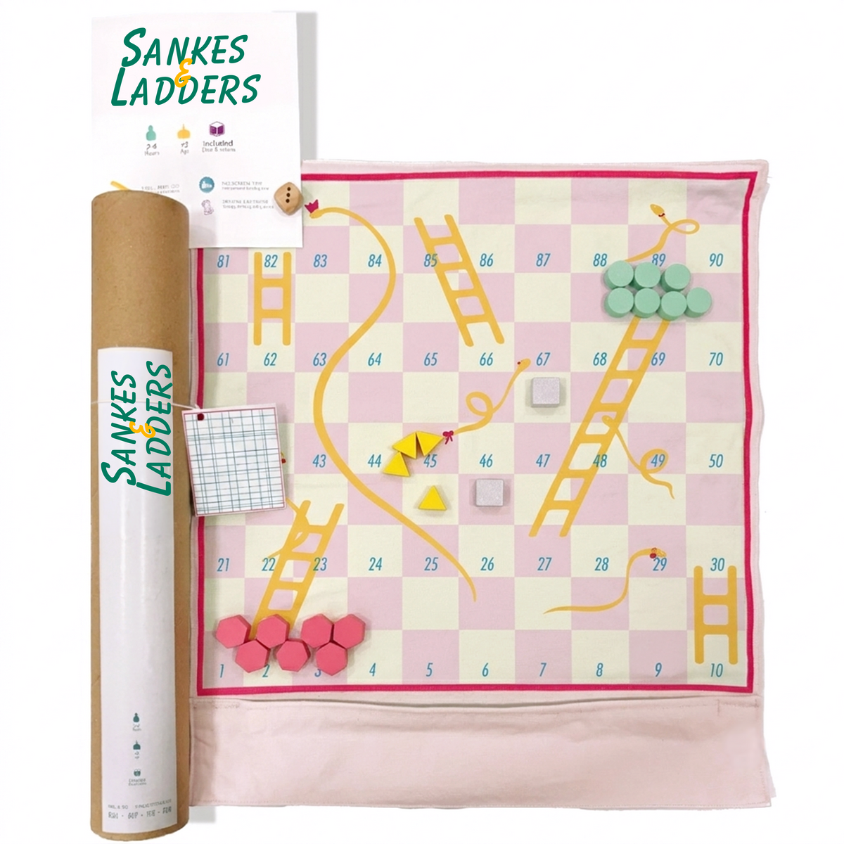 Soft Snakes & Ladders Game